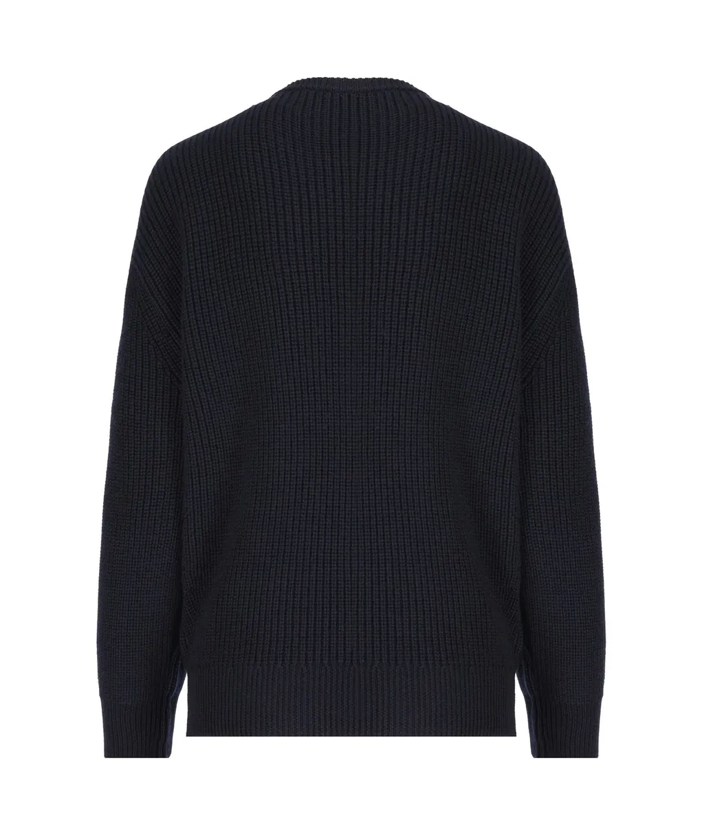 Sweater With Decorative Buttons