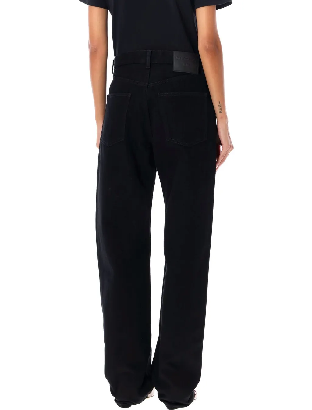 High-Waisted Wide-Leg Jeans