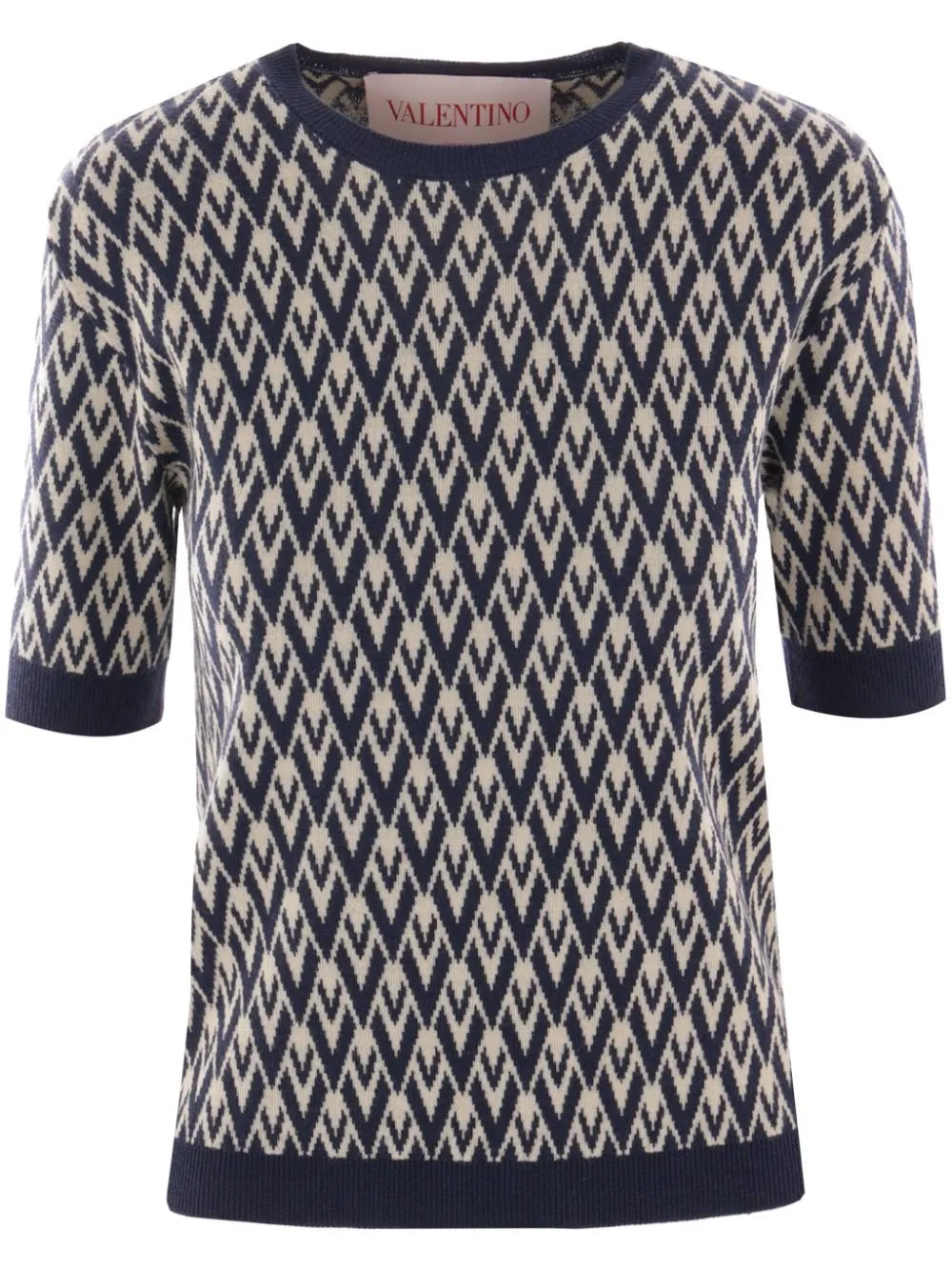 Jacquard Knit Sweater