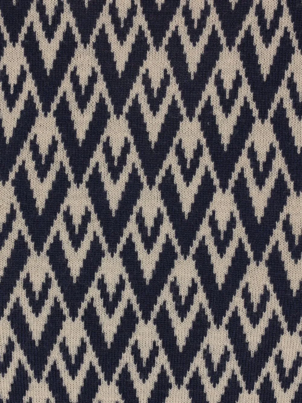 Jacquard Knit Sweater
