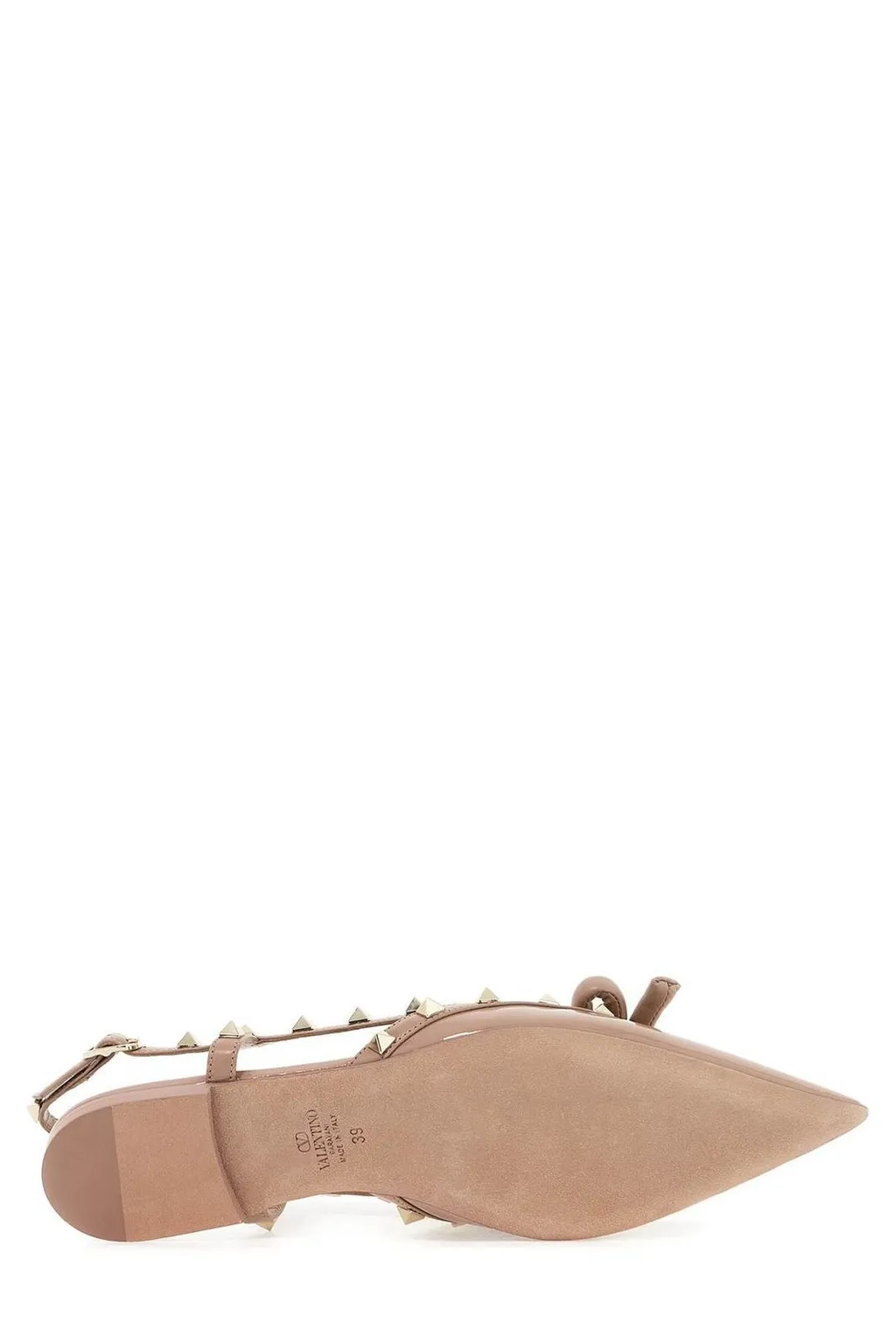 Valentino Garavani Rockstud Slingback Flats