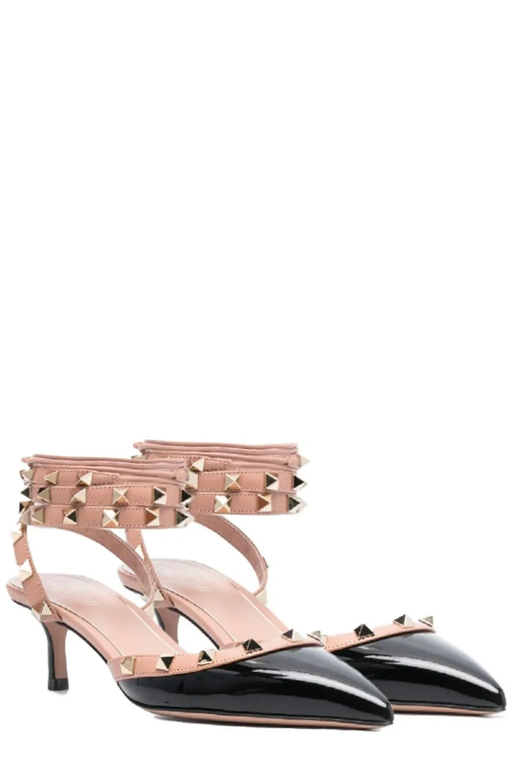 Studded Slingback Pumps