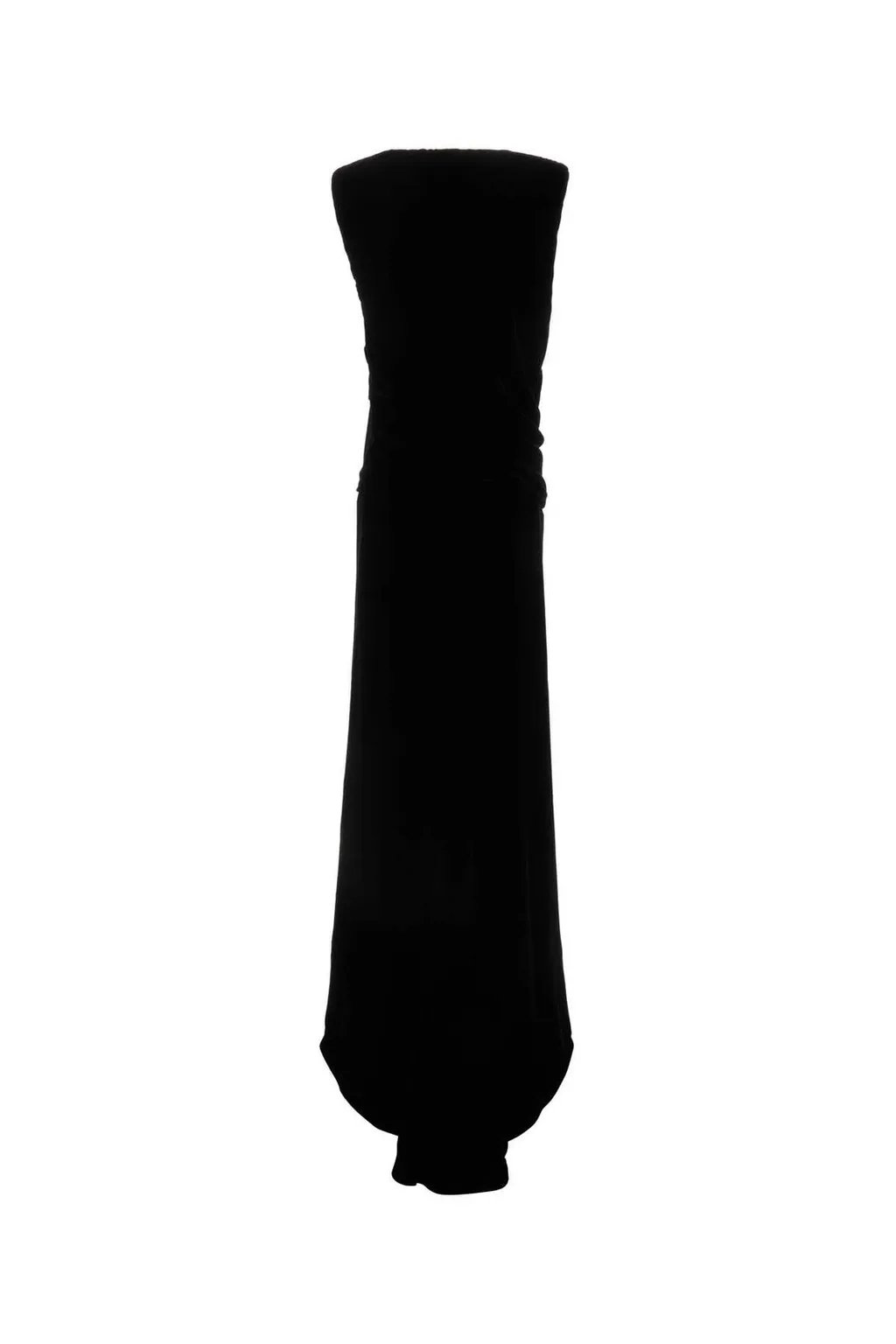 Sleeveless V-Neck Gown