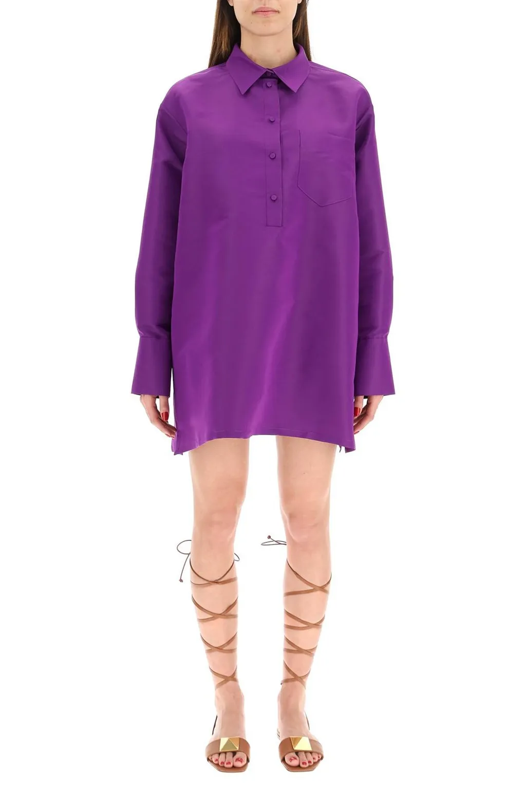 Poplin Shirt Dress