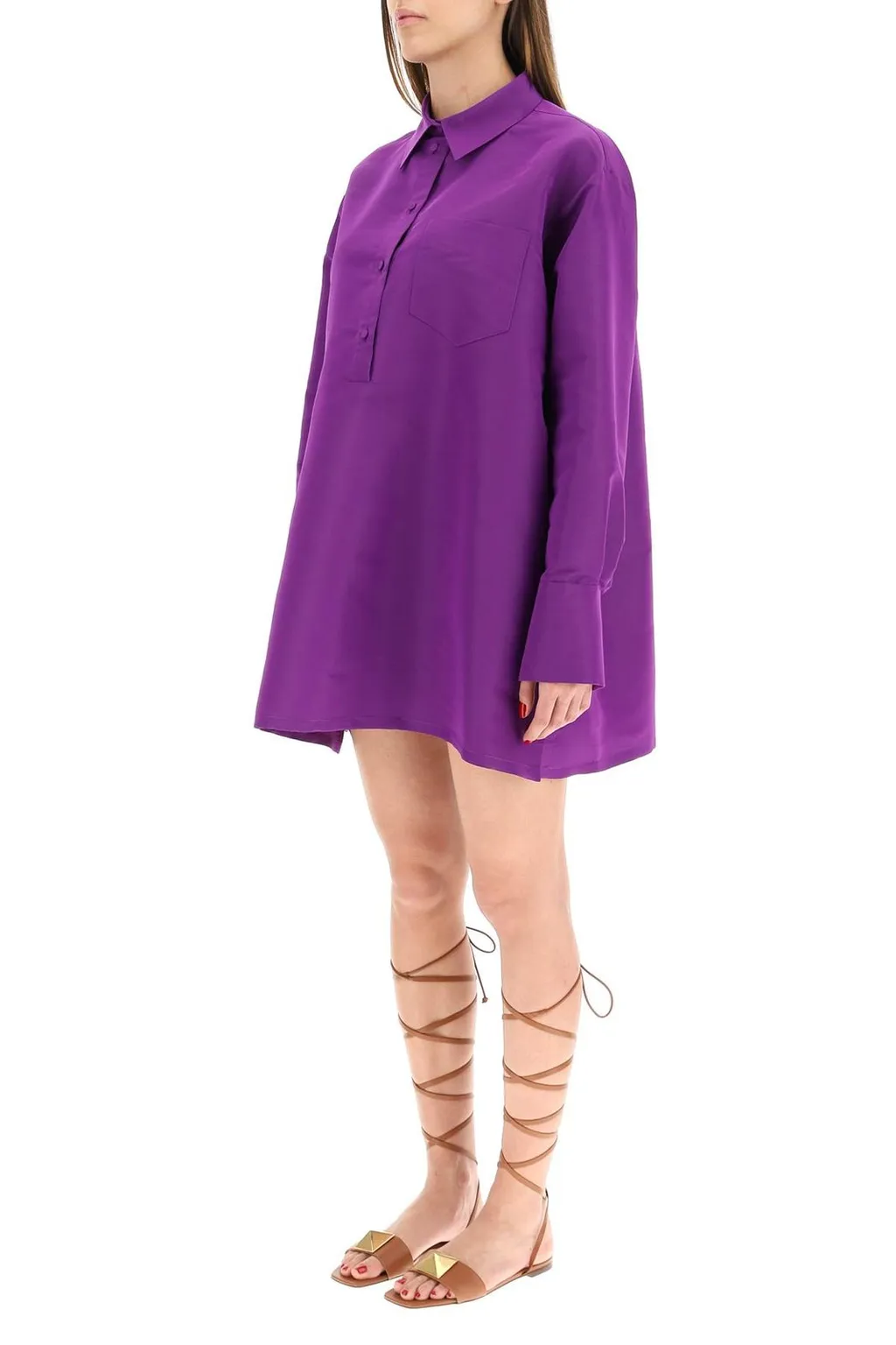 Poplin Shirt Dress