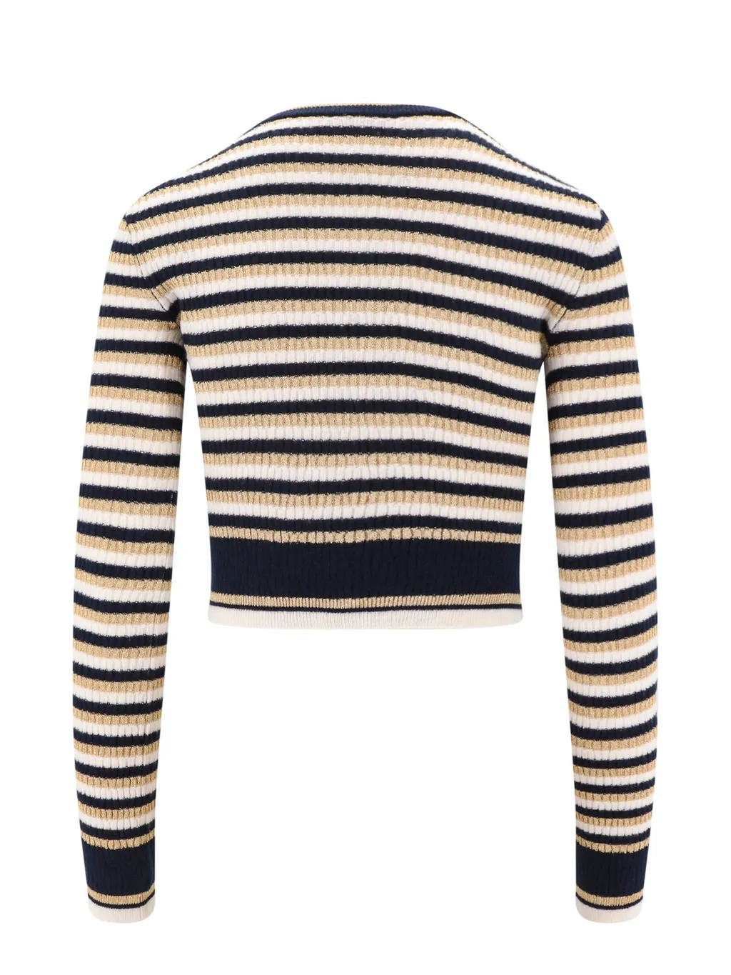 Striped Cropped Sweater
