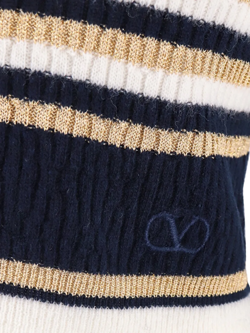 Striped Cropped Sweater
