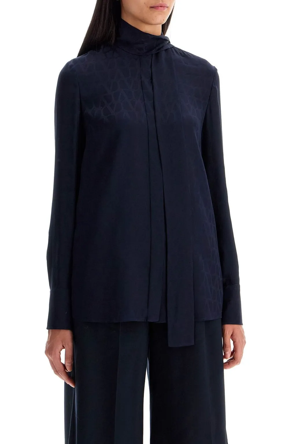 High Neck Blouse