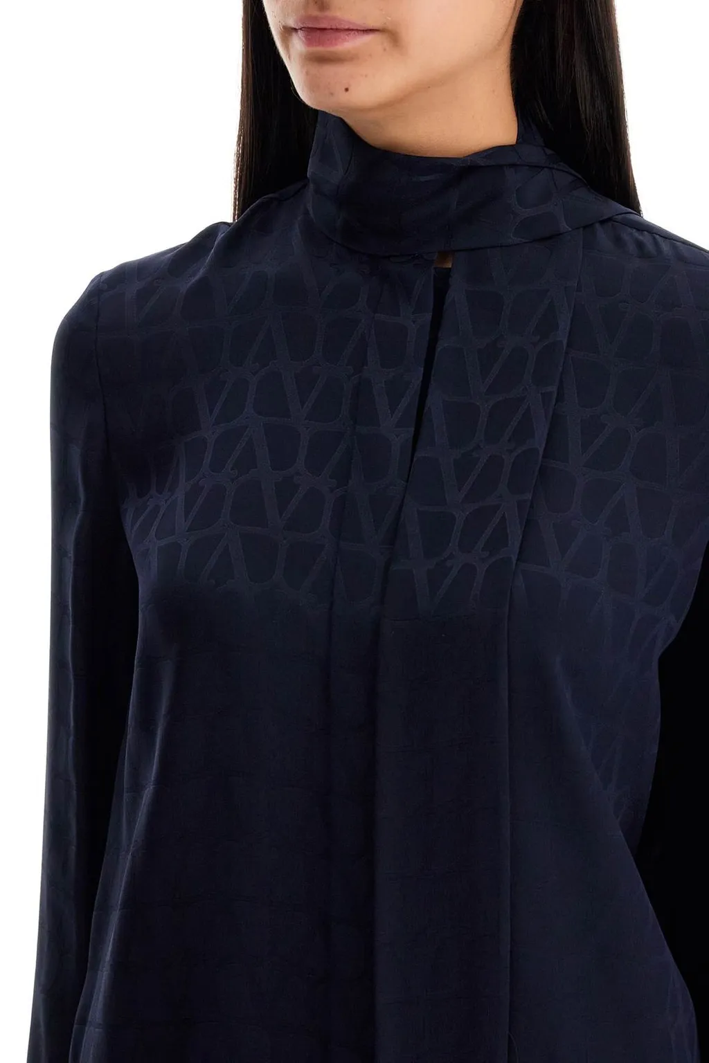 High Neck Blouse