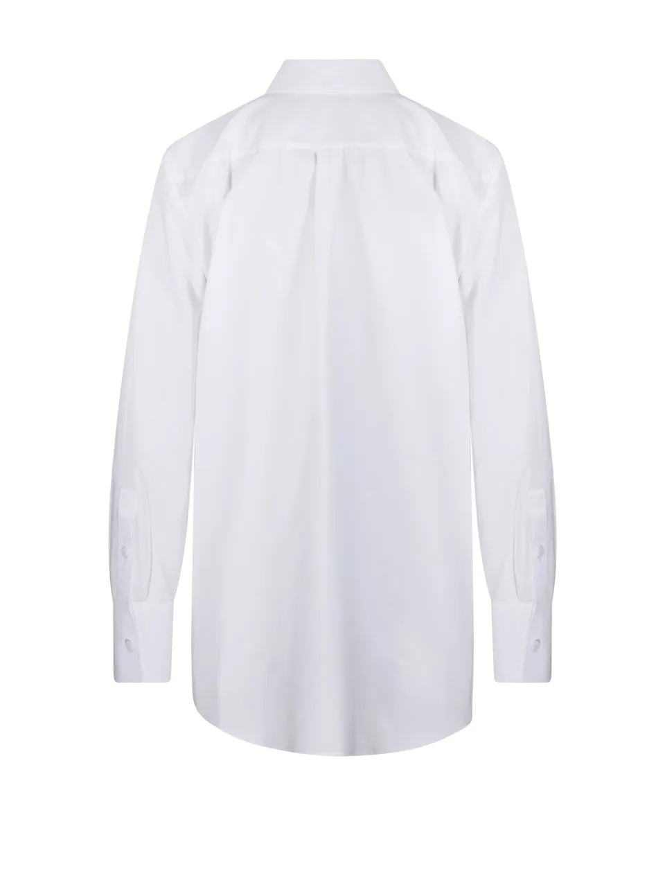 Poplin Shirt With Bow