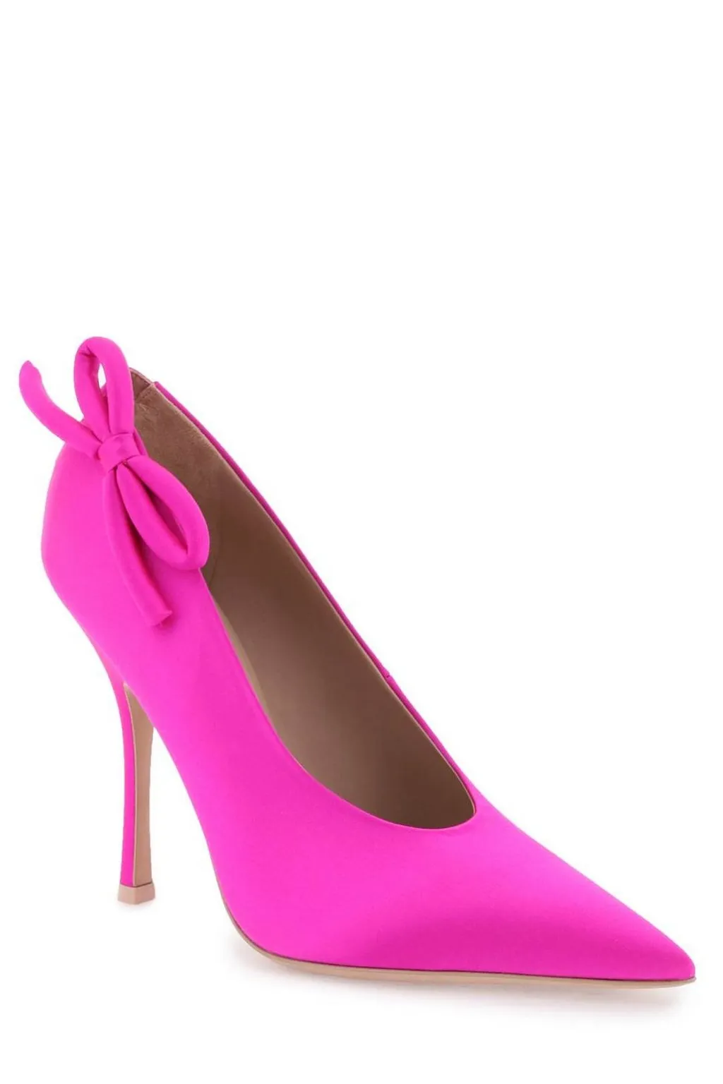 Bow-Embellished Pumps