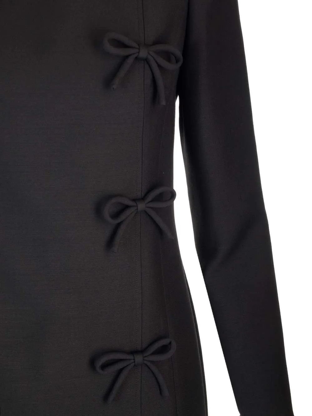 Long-Sleeved Midi Dress