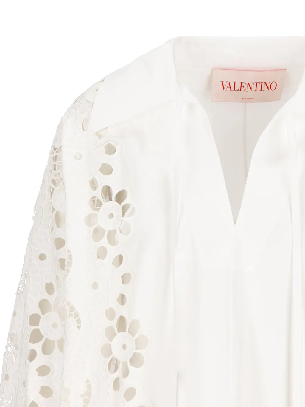 Embroidered Cotton Poplin Shirt Dress