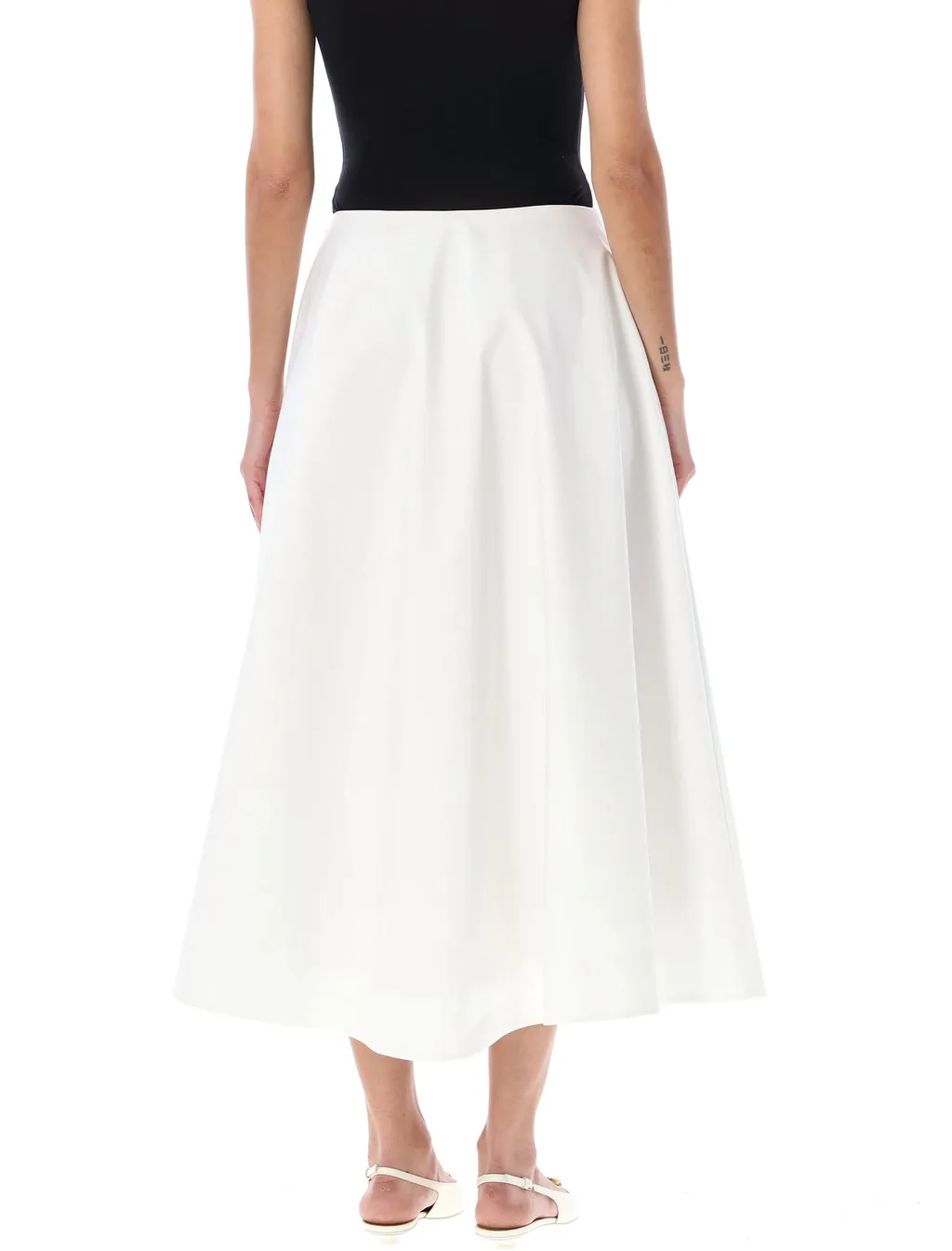 A-Line Midi Skirt