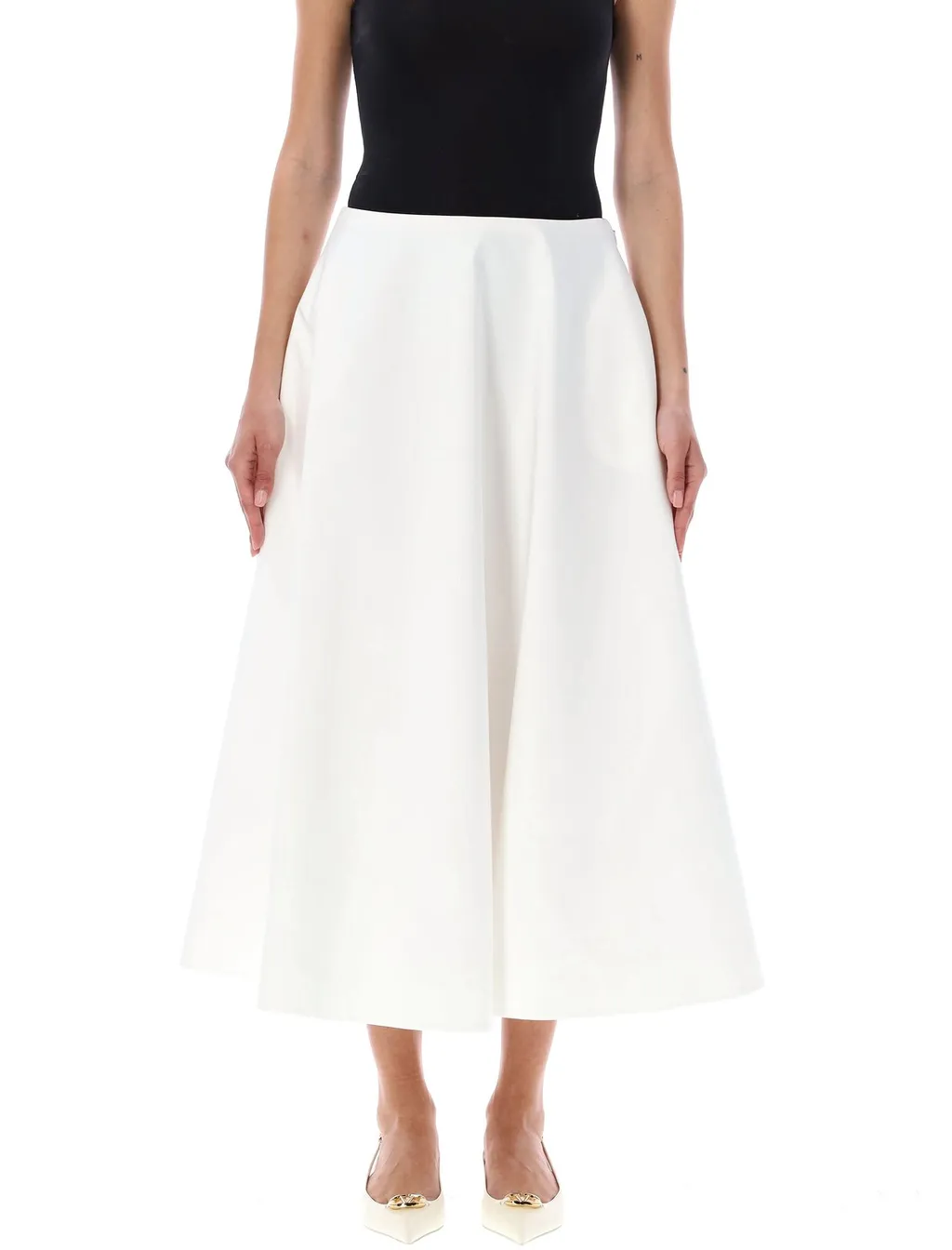 A-Line Midi Skirt