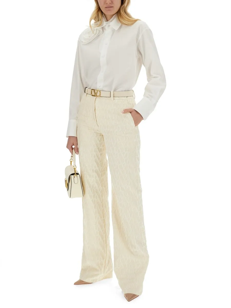 Wide-Leg Trousers