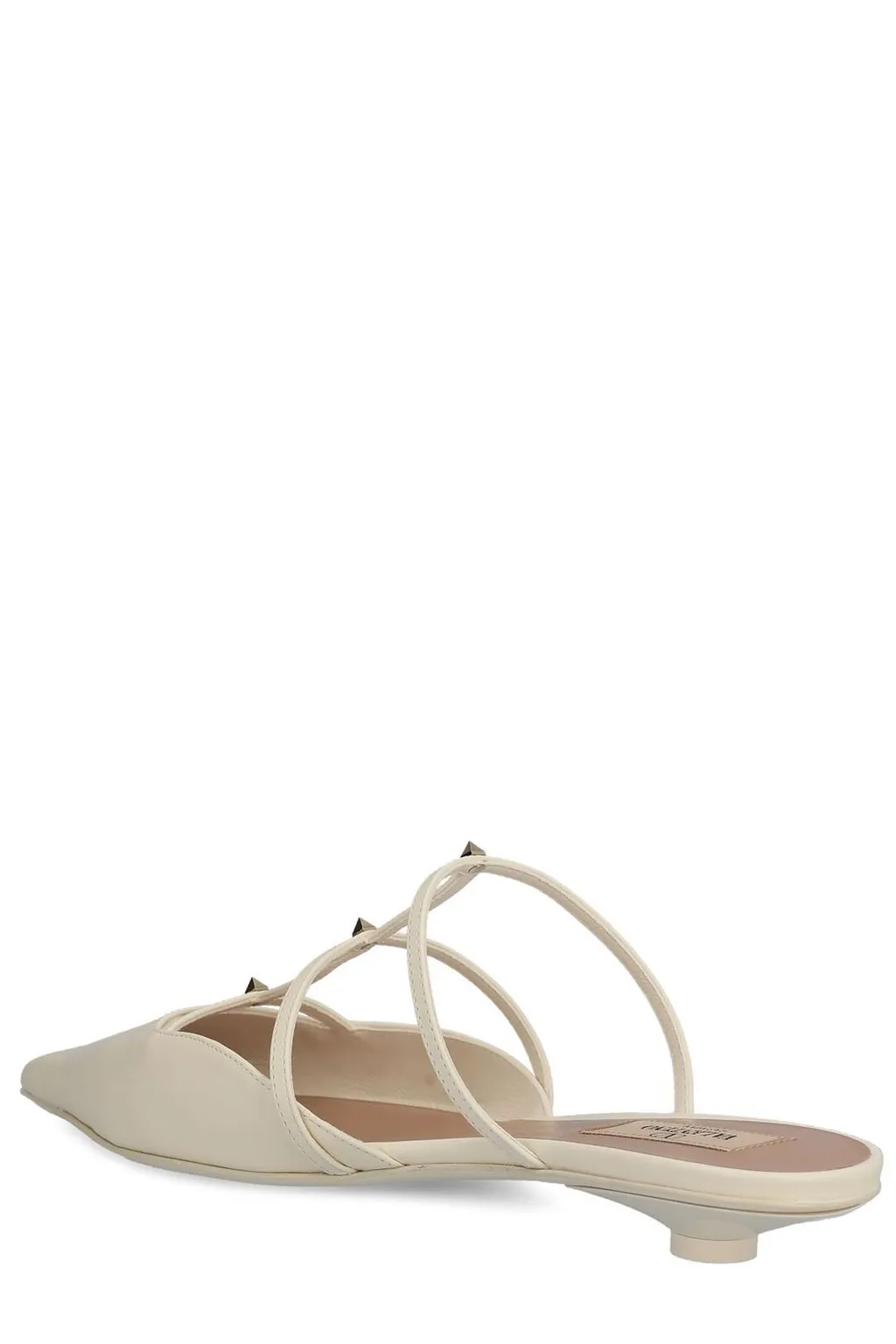Mules With Straps And Studs
