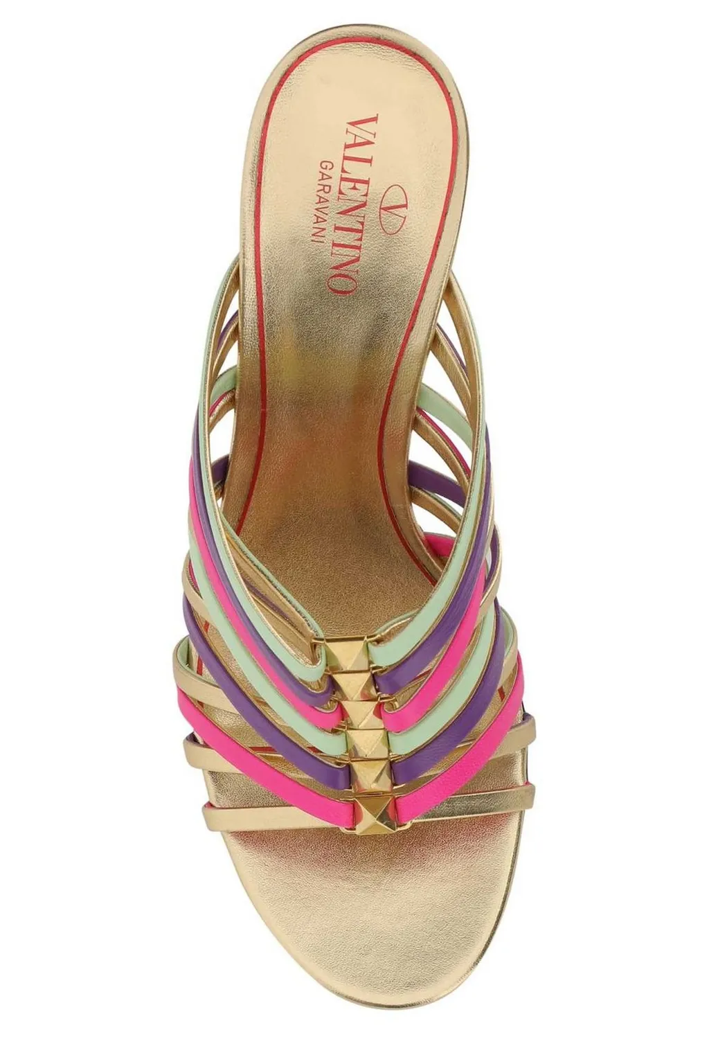 Strappy Heeled Mules