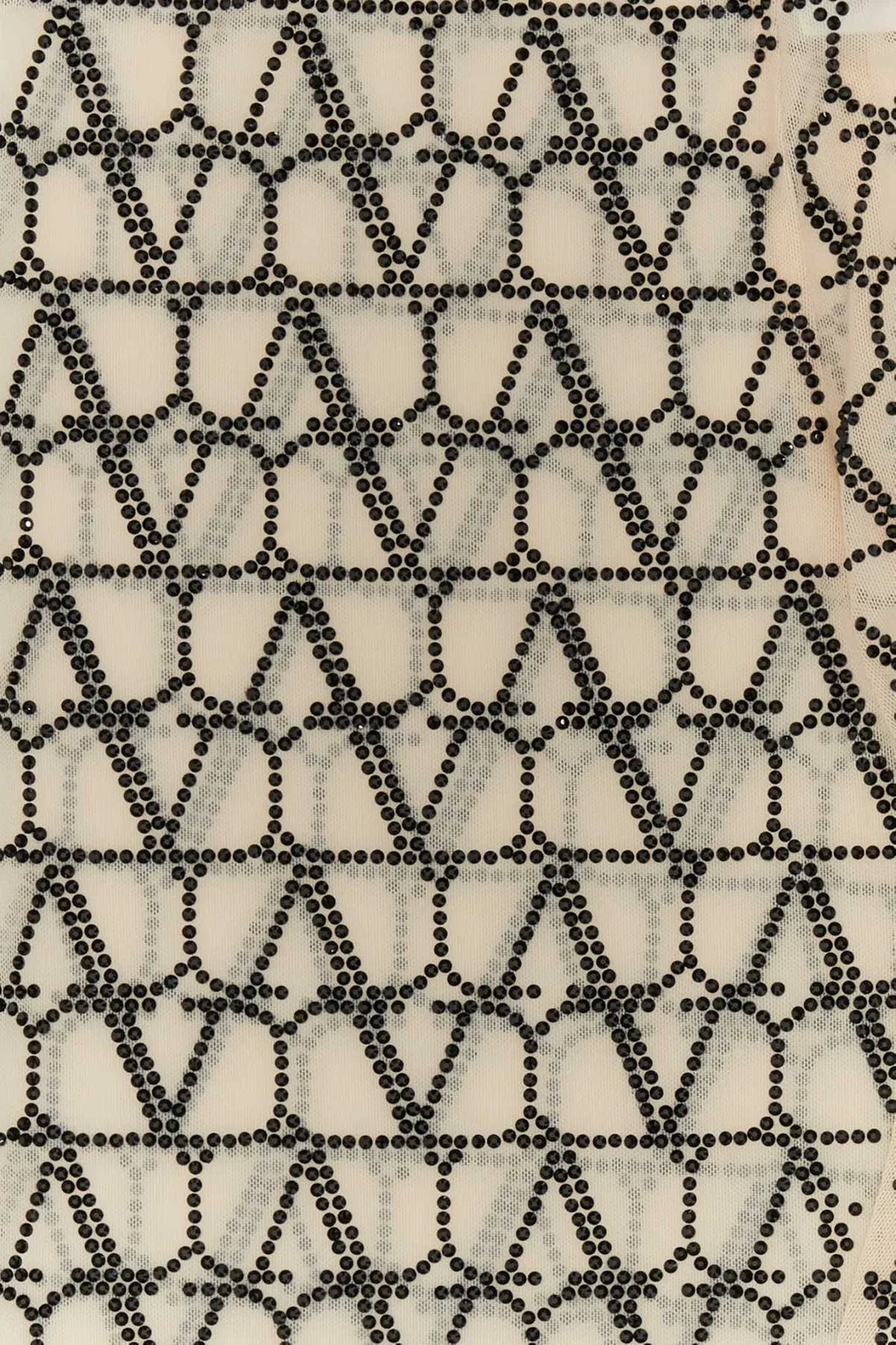 Tights With Vltn Grid Motif