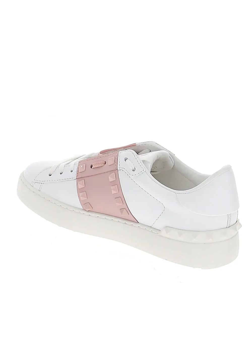 Studded Leather Sneakers