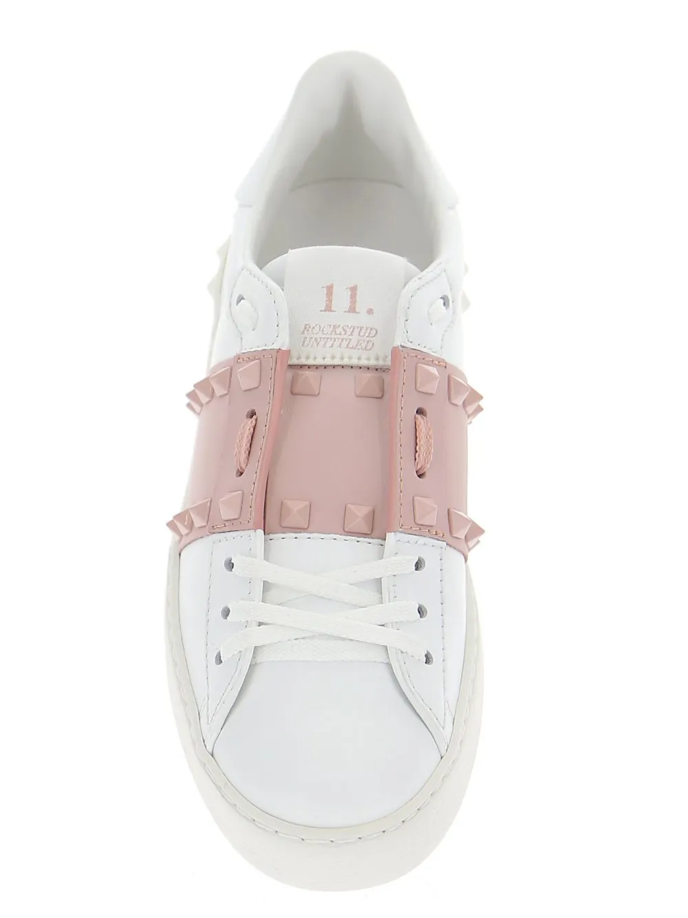 Studded Leather Sneakers