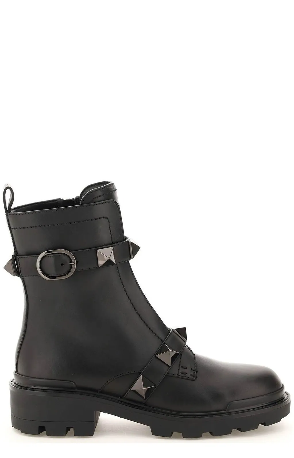 Studded Leather Boots