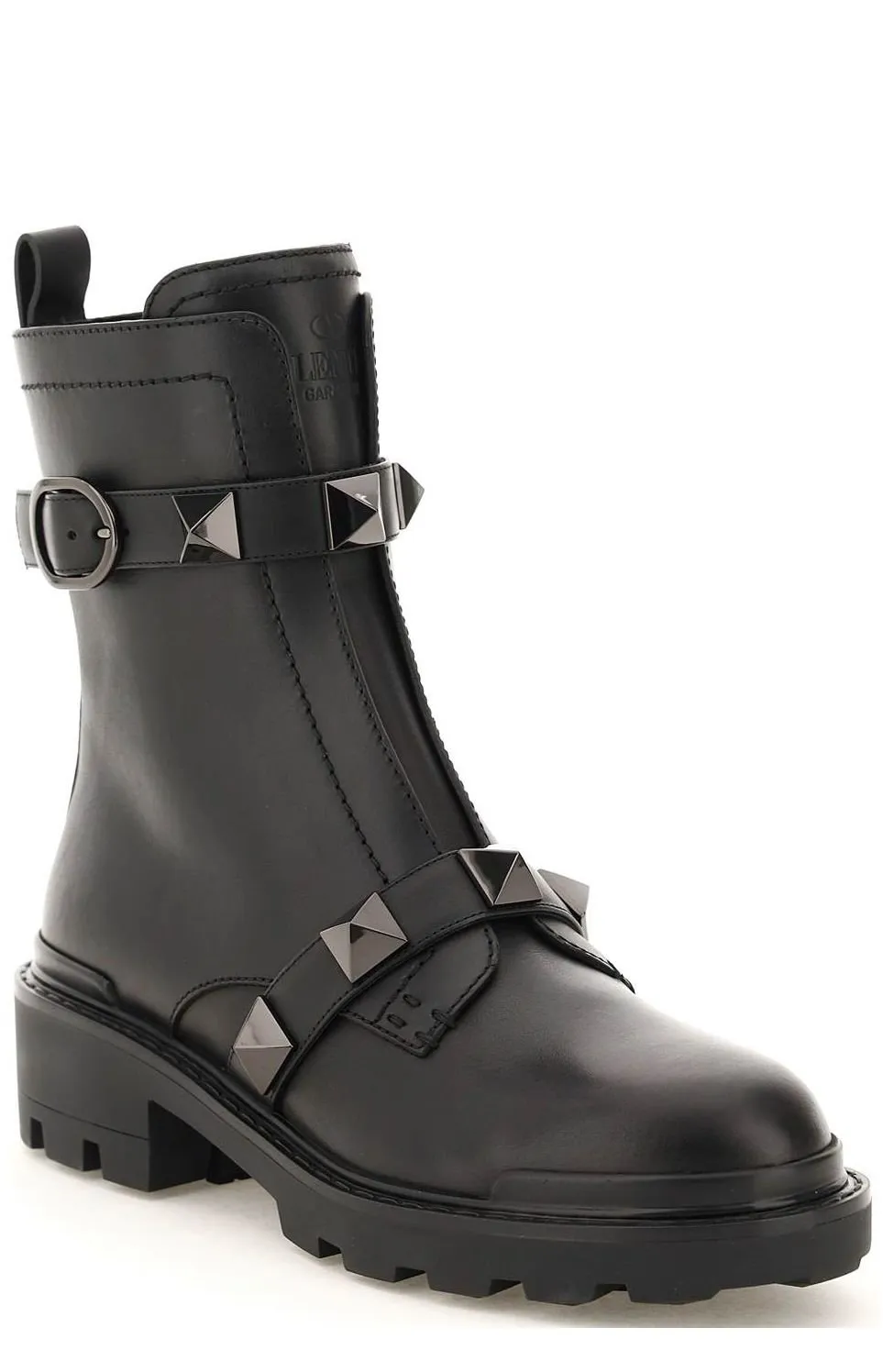 Studded Leather Boots