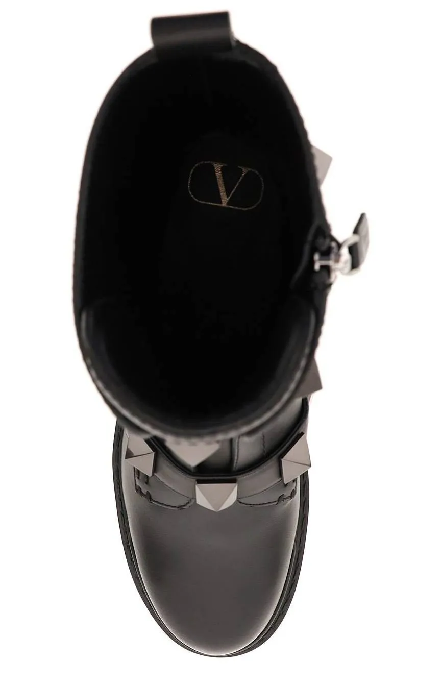Studded Leather Boots