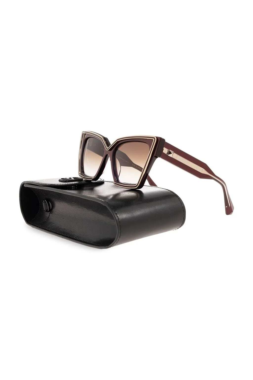 Oversized Cat-Eye Sunglasses