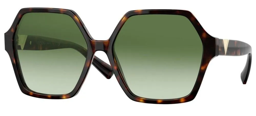 Hexagonal Frame Sunglasses