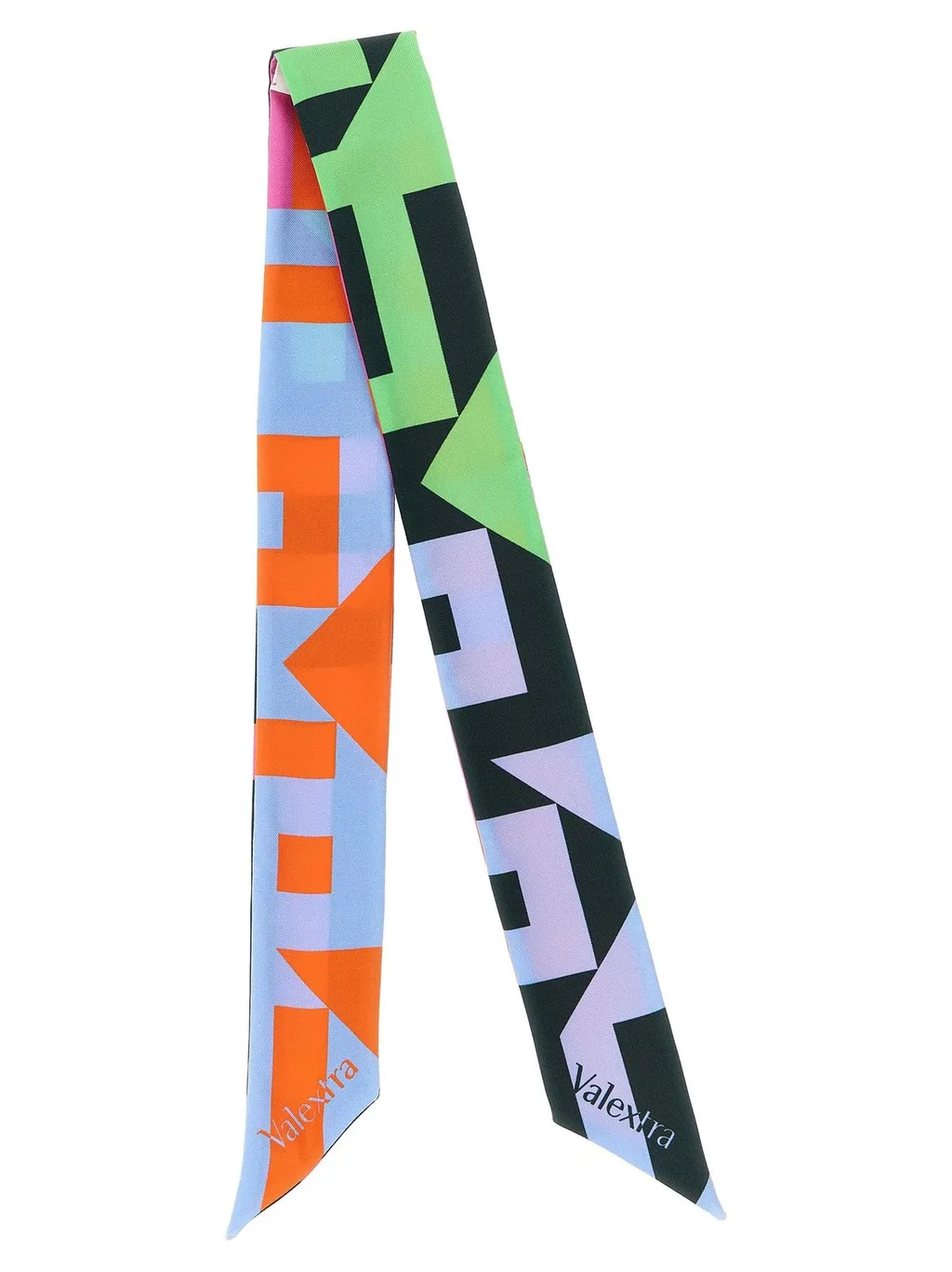 Printed Silk Twill Scarf