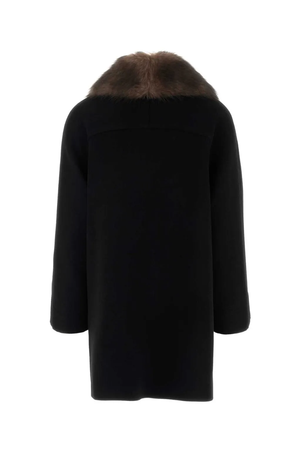 Coat With Fur Collar