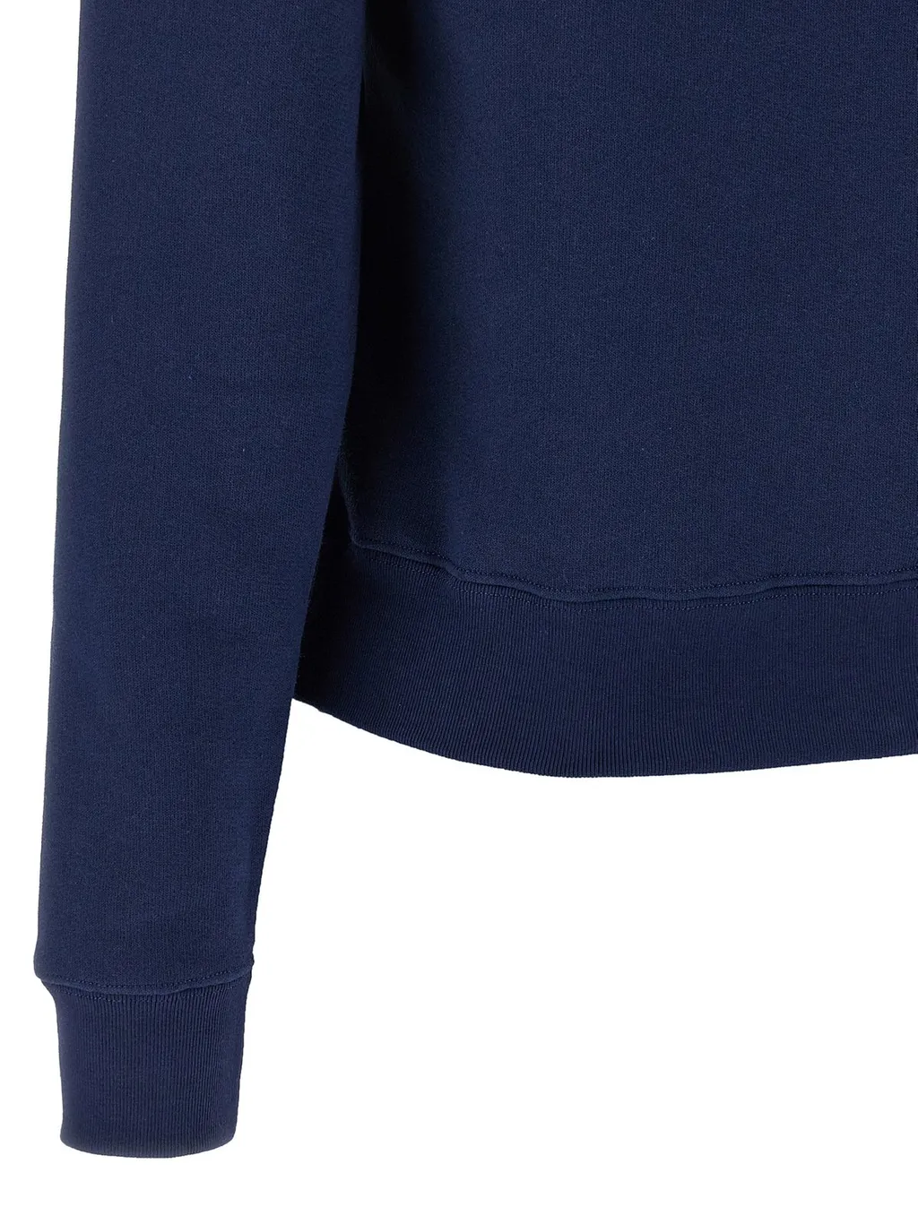 Sweatshirt With Pug Appliqué