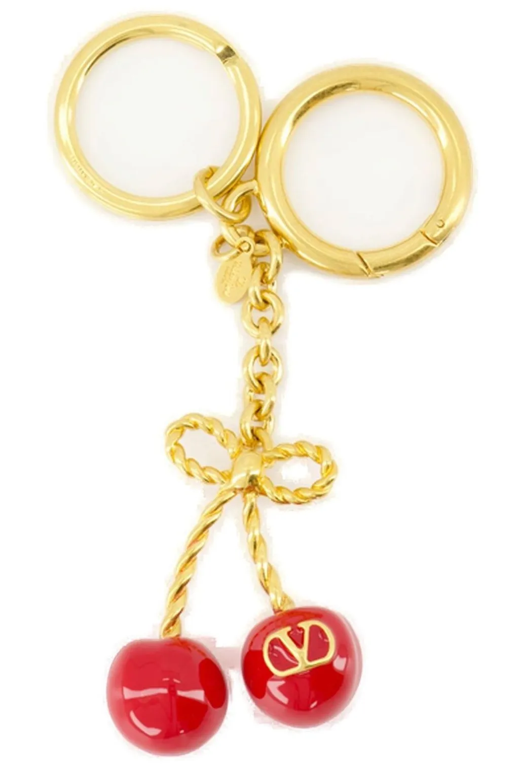 Cherry Charm Keychain