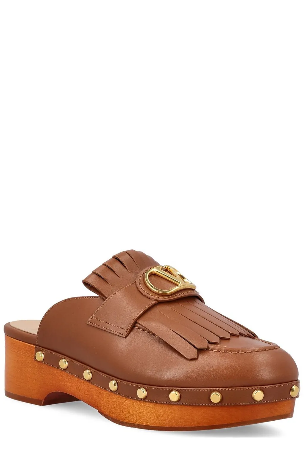 Clog With Fringe