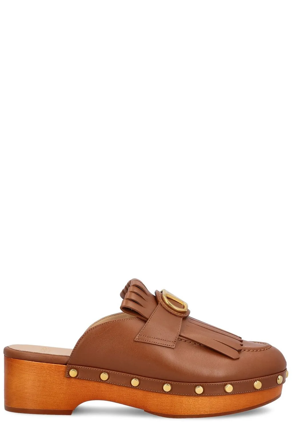 Clog With Fringe