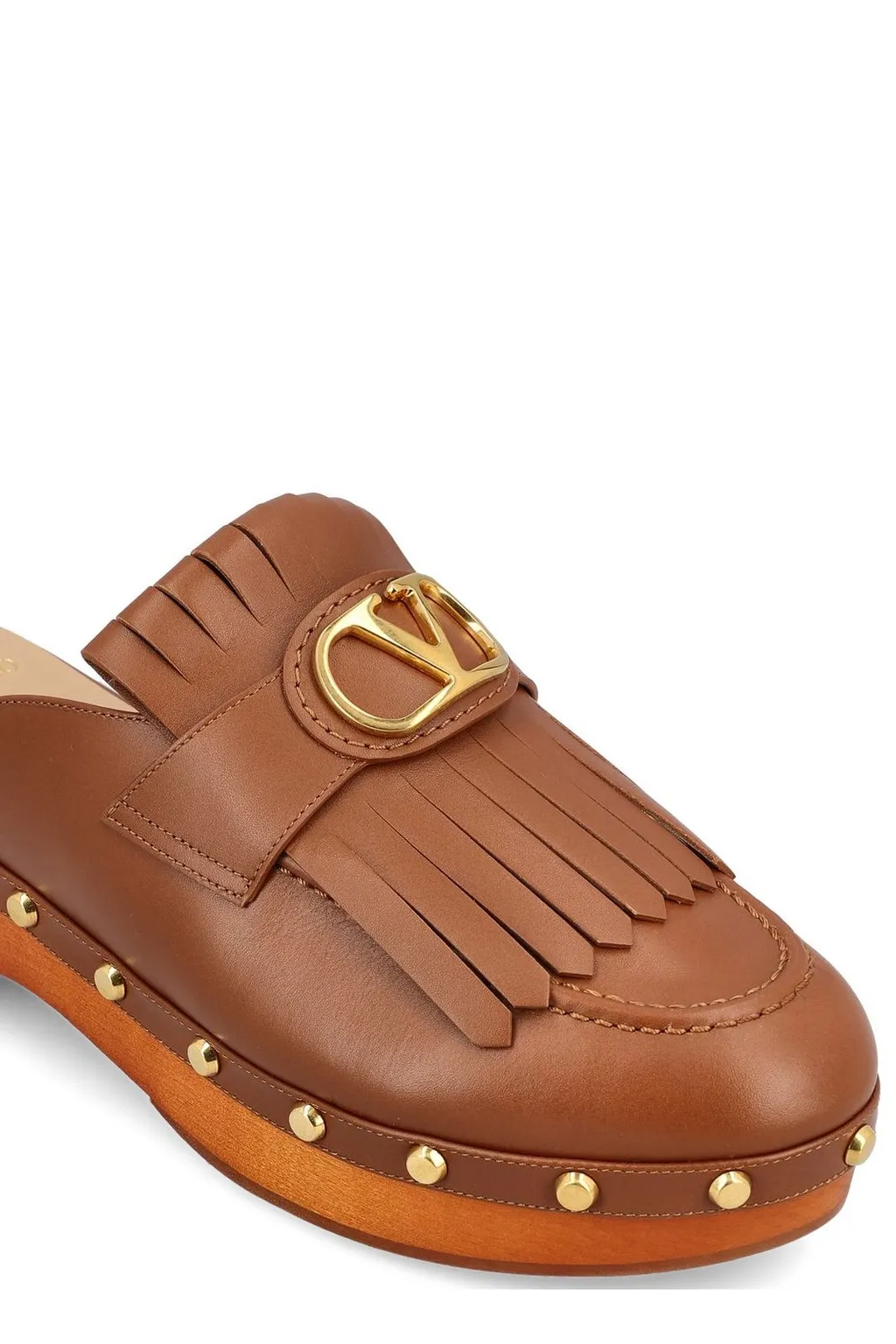 Clog With Fringe