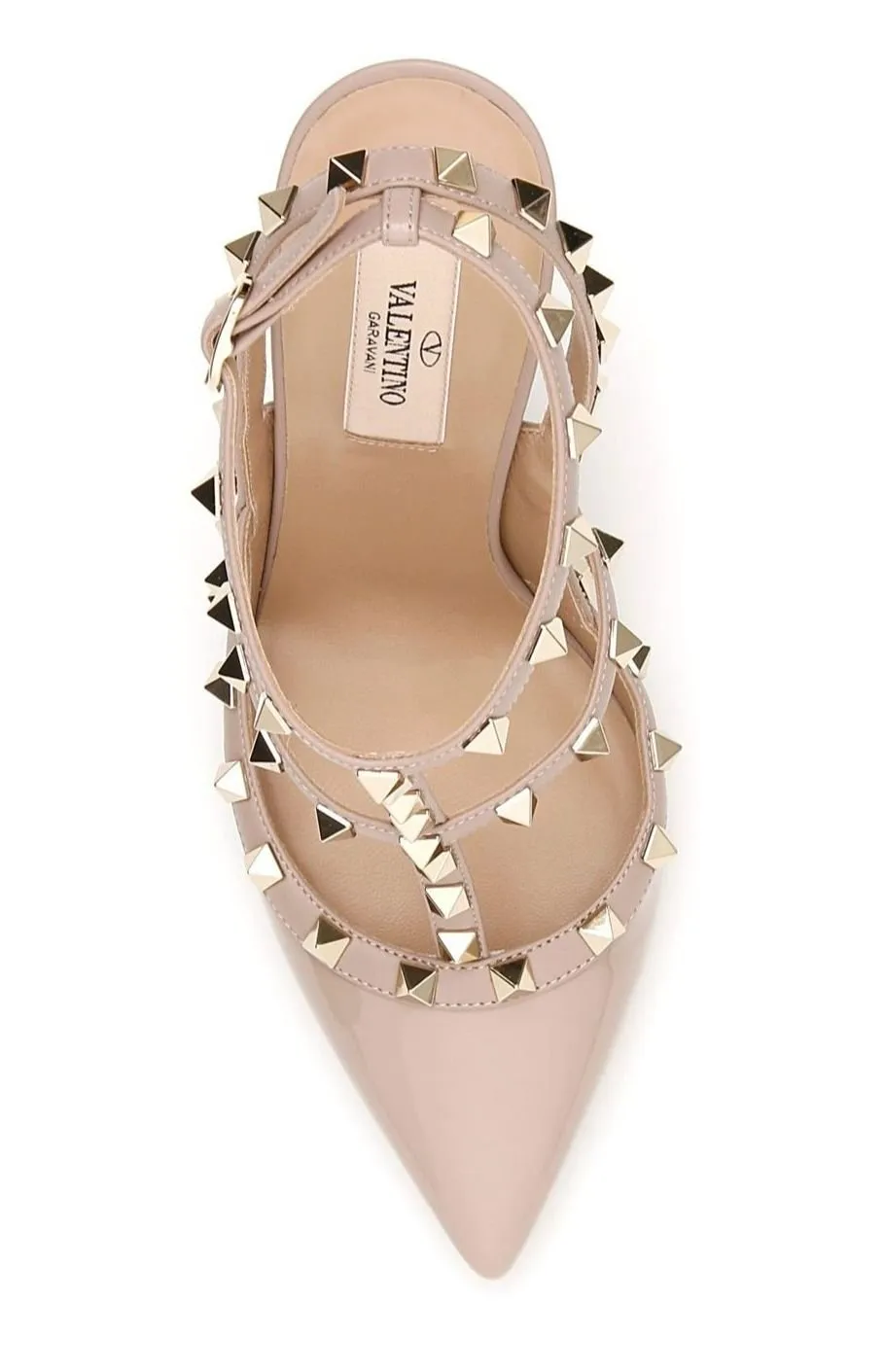 Studded T-Strap Pumps