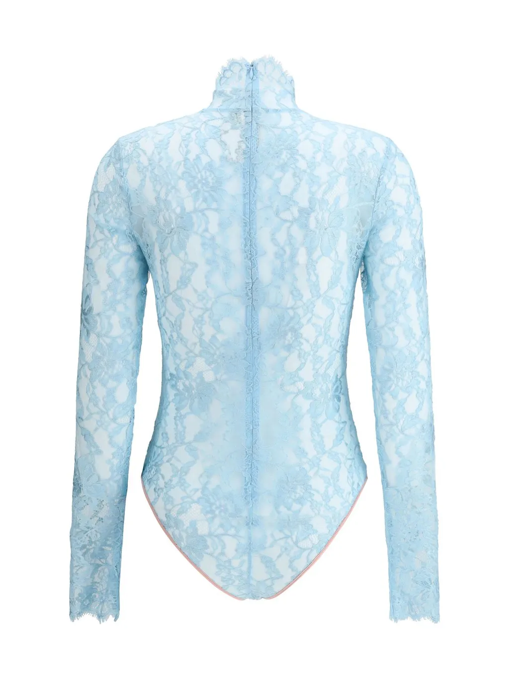 Lace Turtleneck Bodysuit