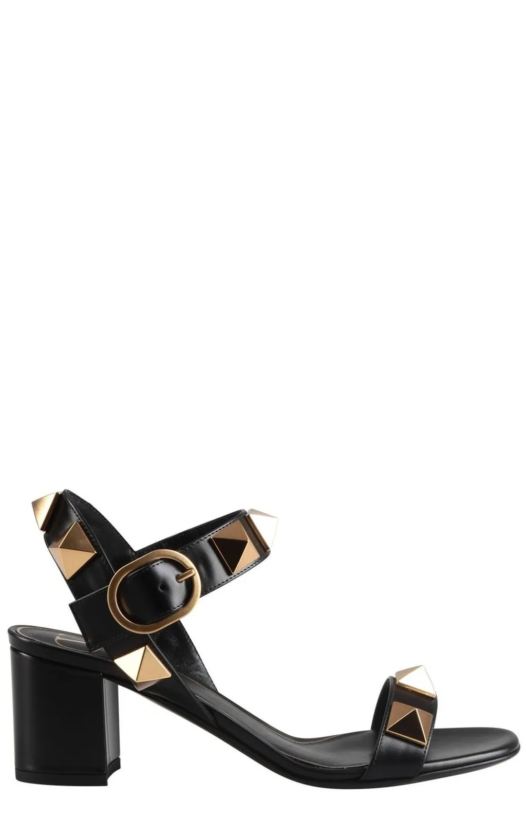 Studded Ankle Strap Sandals