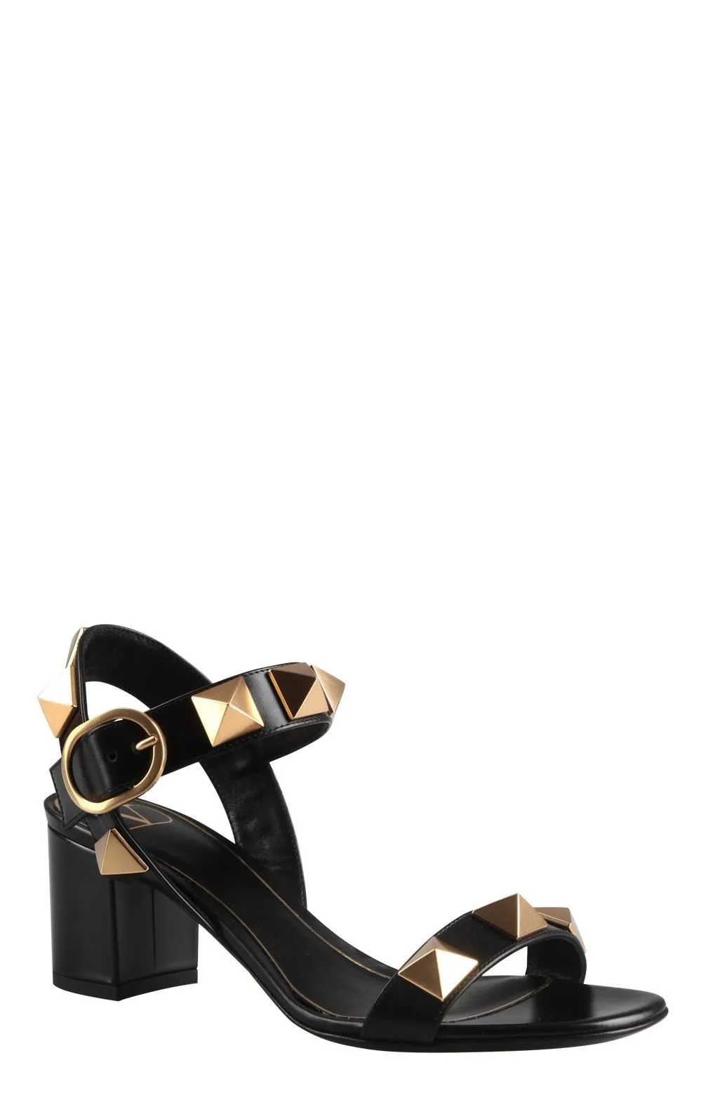Studded Ankle Strap Sandals