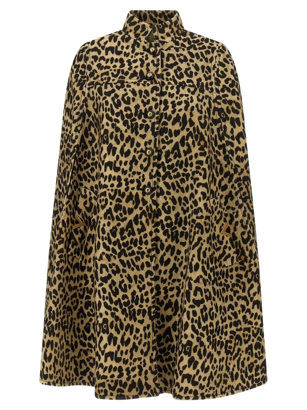 Leopard Print Cape