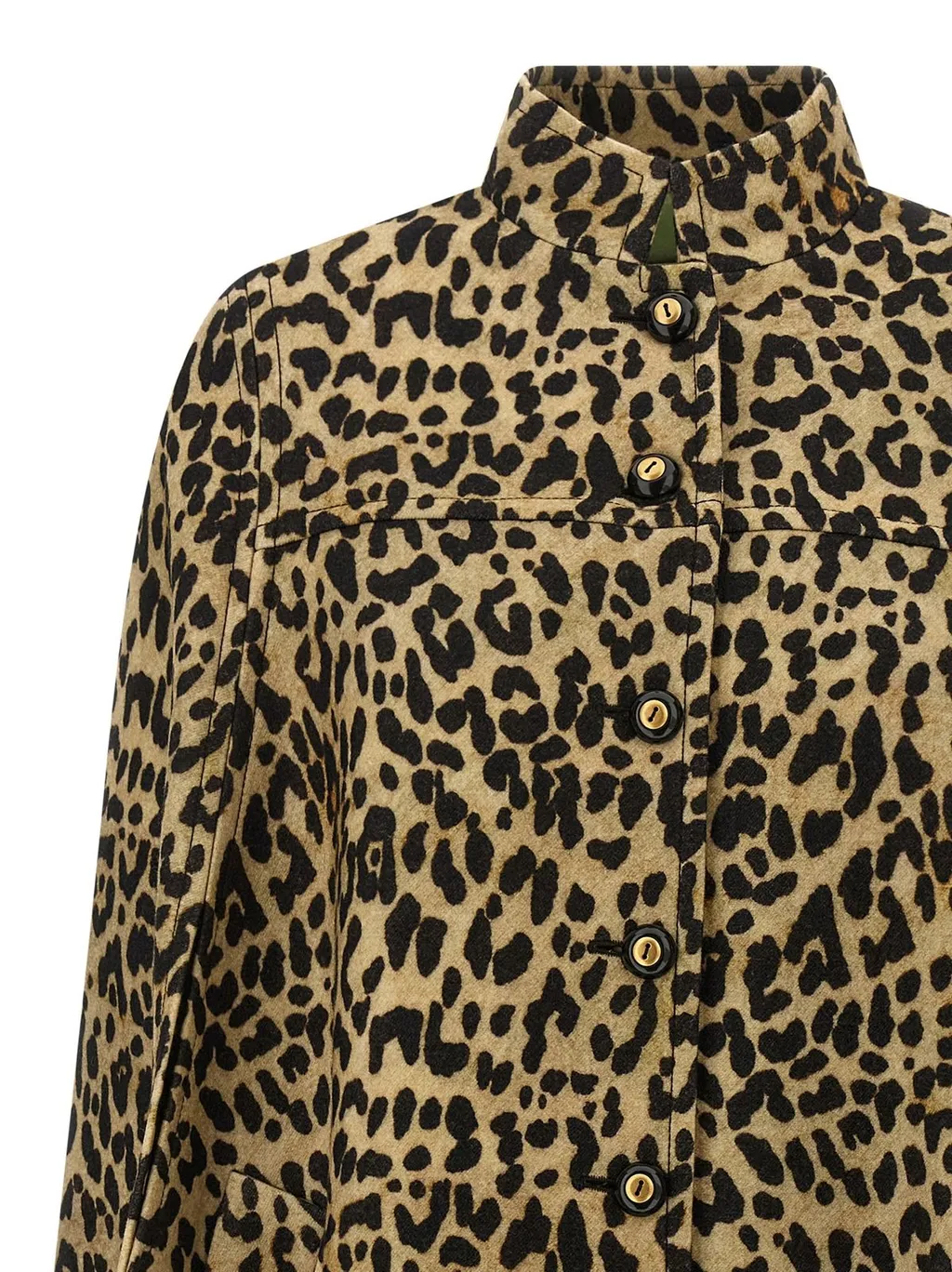 Leopard Print Cape
