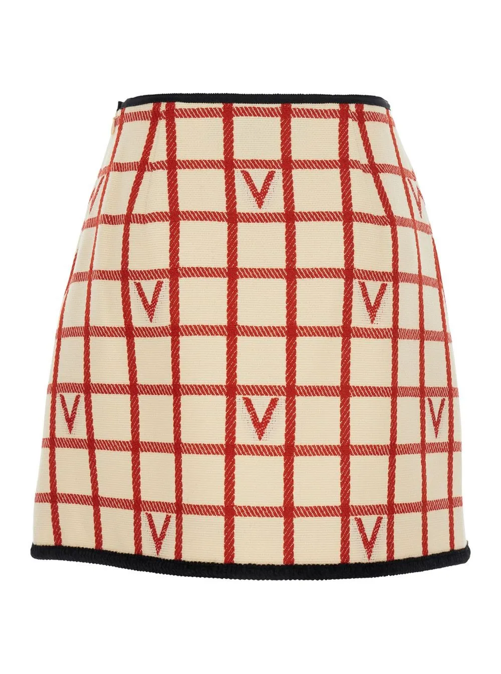 Checkered Mini Skirt