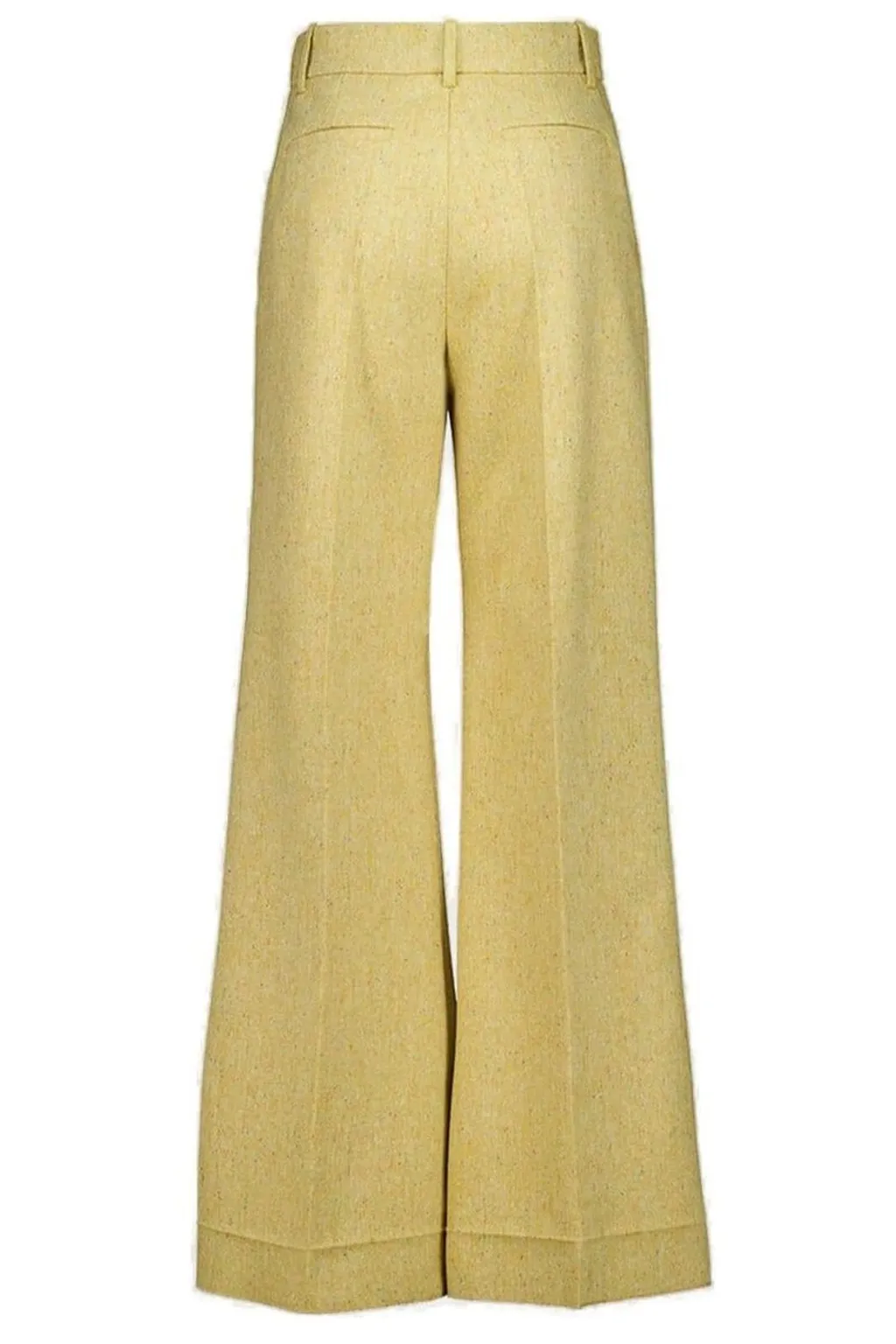 High-Waisted Wide-Leg Trousers