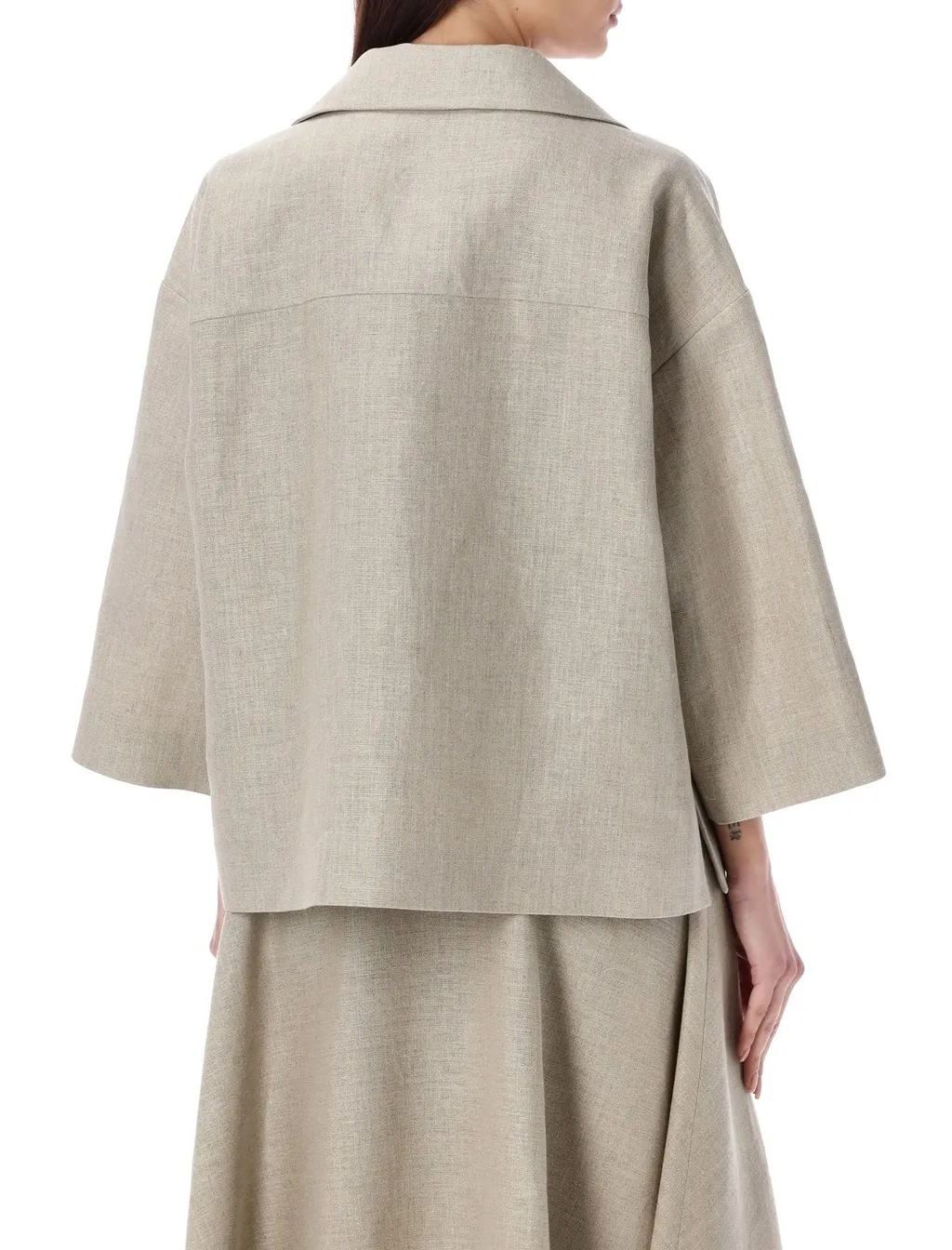 V-Neck Popover Shirt