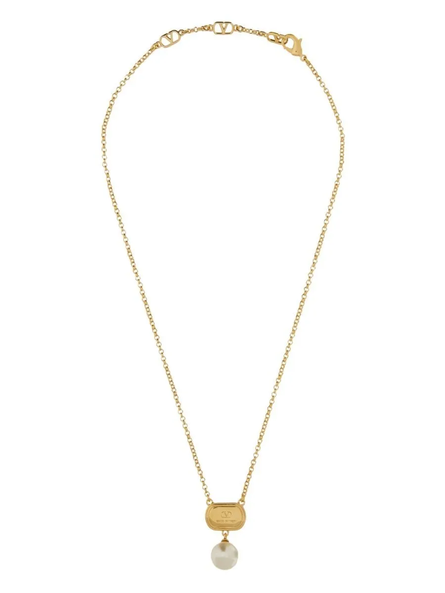 Vlogo Charm Necklace