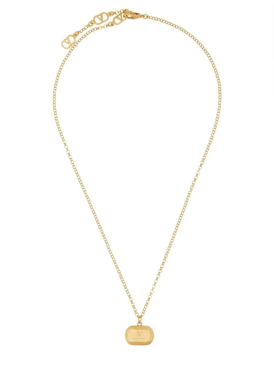Valentino Garavani Vlogo Necklace