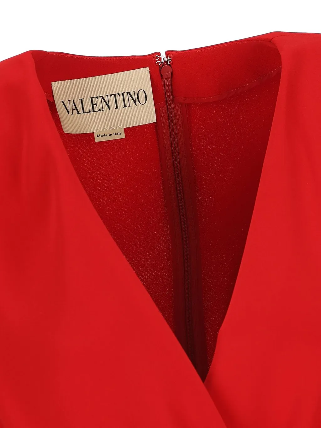 Wrap Dress With Bow Detail