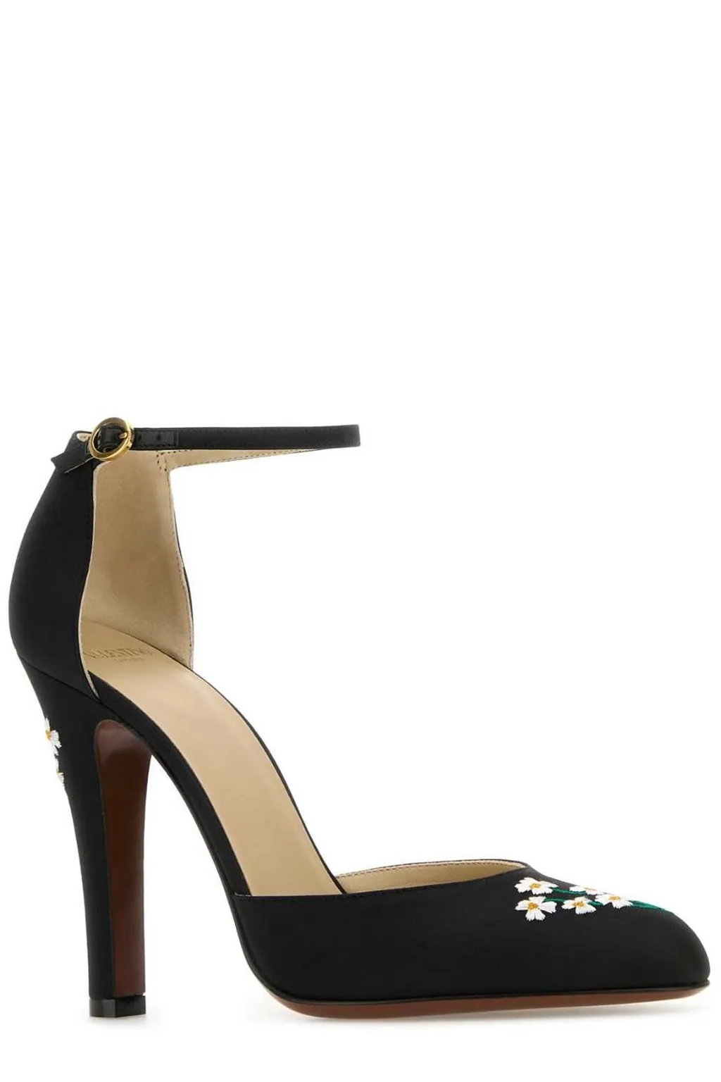Platform Ankle Strap Pumps